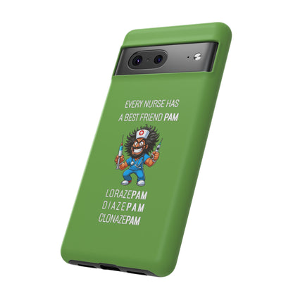 Nurse Google Pixel Tough Case - Every Nurse Has a Friend Named PAM Design (6) - Green