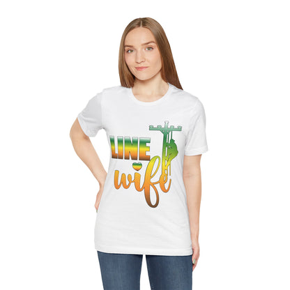 Lineman T-shirt - Line Wife gradient