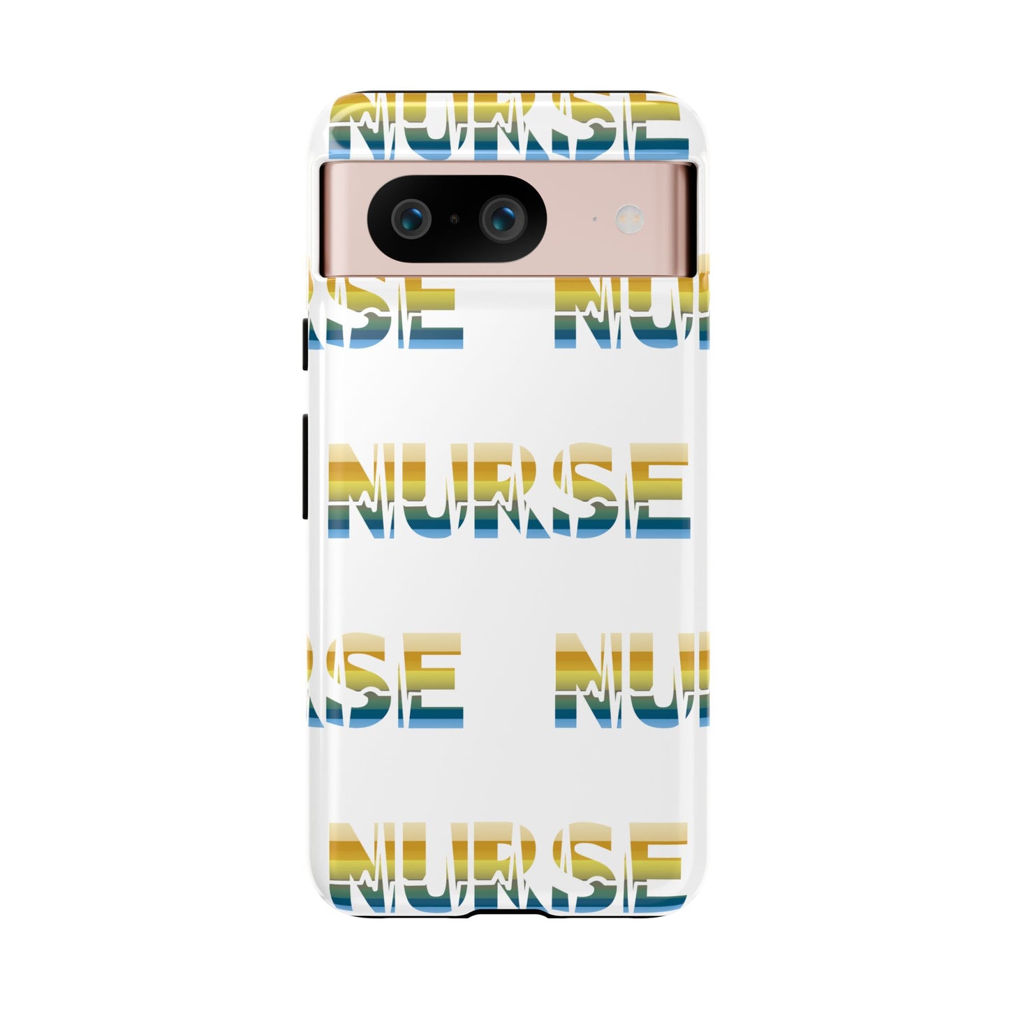 Google Pixel Tough Case - Nurse Pulse - White