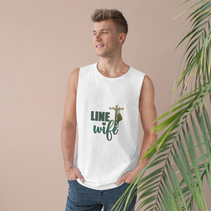Lineman Tank - Line Wife copper patina