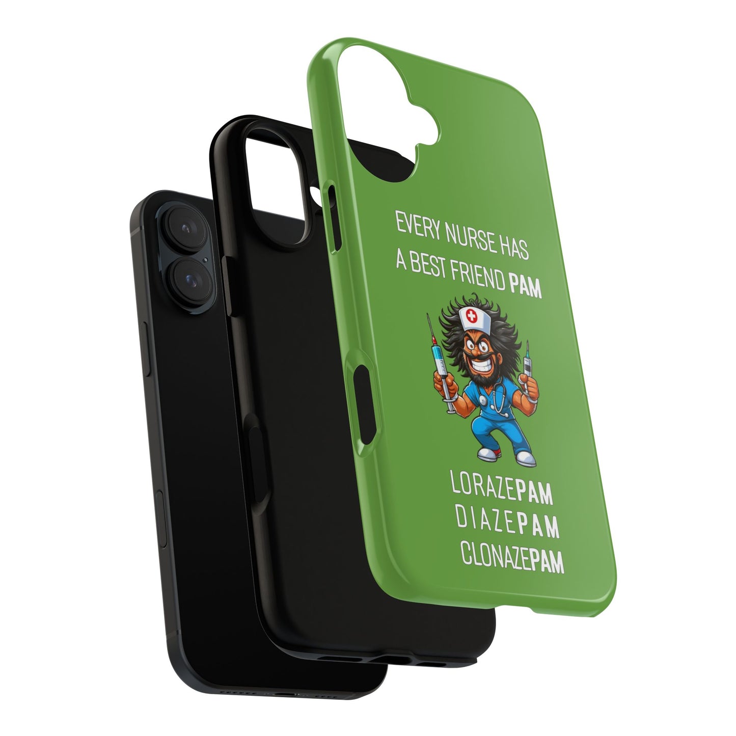 Nurse iPhone Tough Case - Every Nurse Has a Friend Named PAM Design (6) - Green