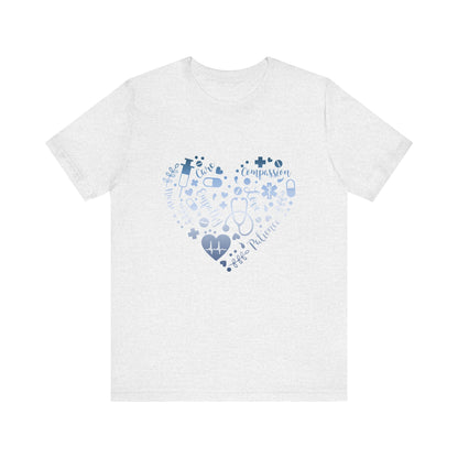 Monogram Heart 1 blue steel