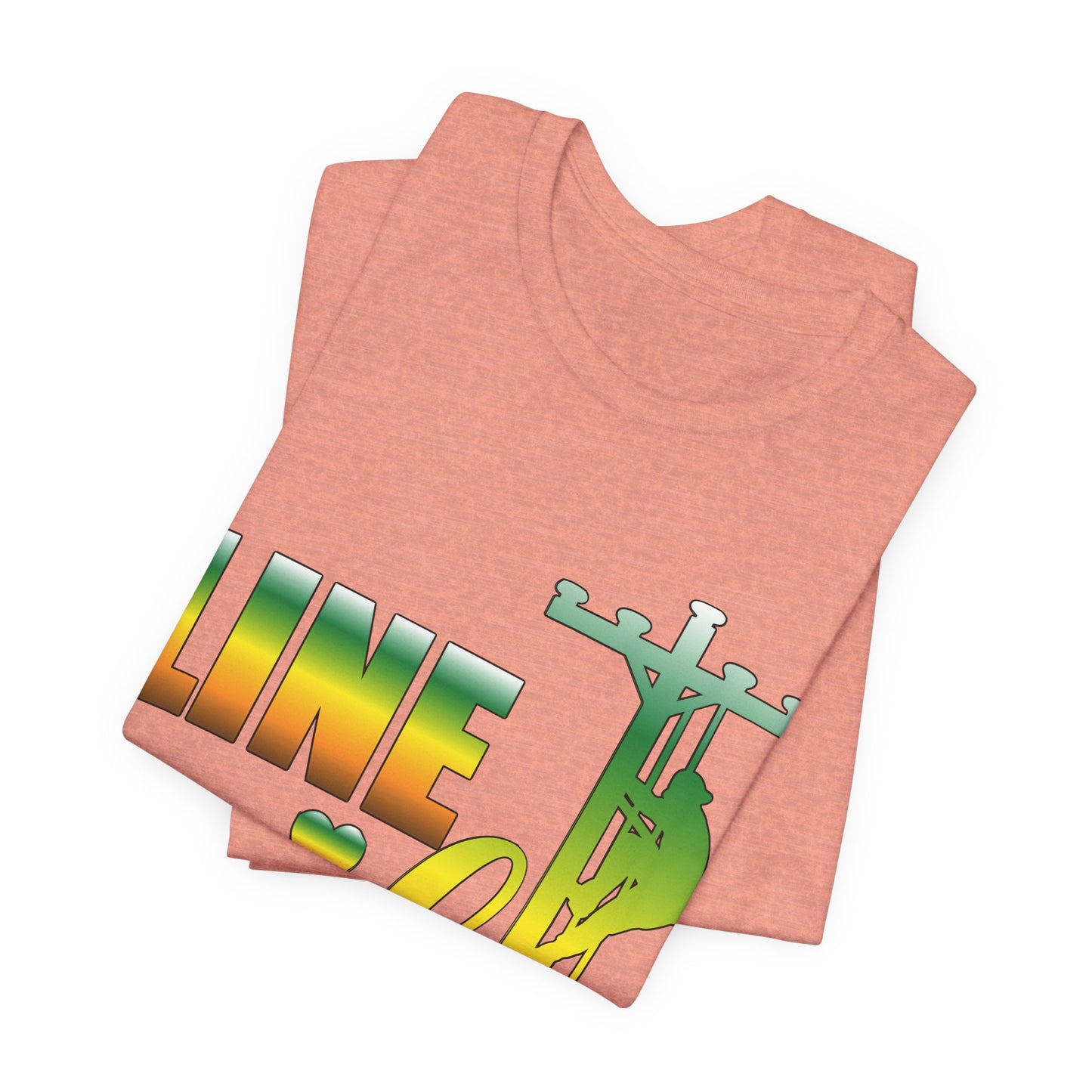 Lineman T-shirt - Line Wife gradient