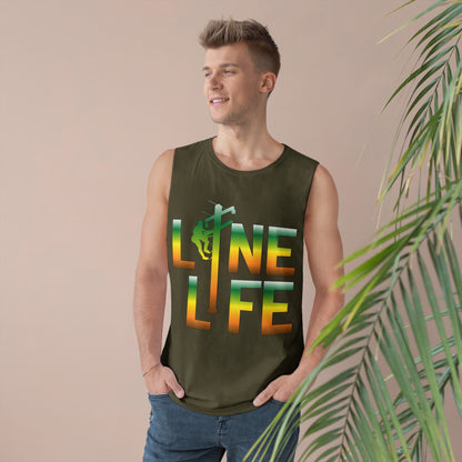 Lineman Tank - lineman-life gradient