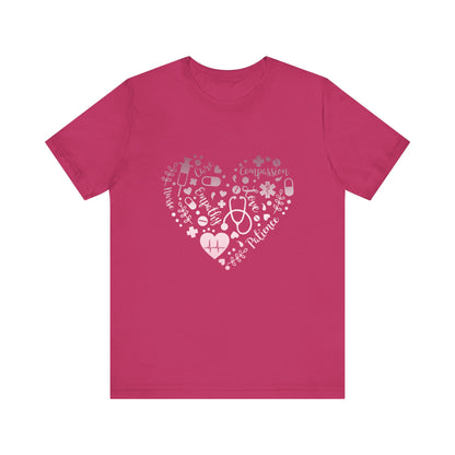 Nurse Heart rose gold