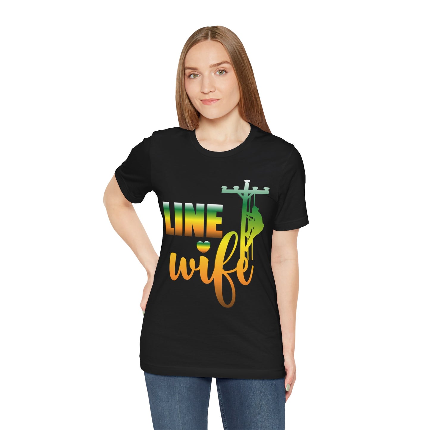 Lineman T-shirt - Line Wife gradient