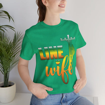 Lineman T-shirt - Line Wife gradient