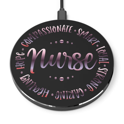 Nurse Circle Wireless Charger | Fast Charging Pad for Healthcare Professionals