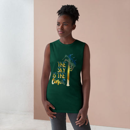 Lineman Tank - the-sky-is-the-limit-lineman colored chrome