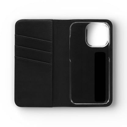 Faux Leather Wallet Phone Case - iPhone & Galaxy - I Rise From the Ashes