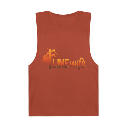 Lineman Tank - lineman-wife sky 24