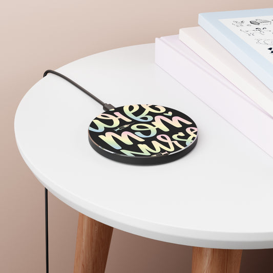 Wife-Mom-Nurse Wireless Charger | Fast Charging Pad for Healthcare Professionals
