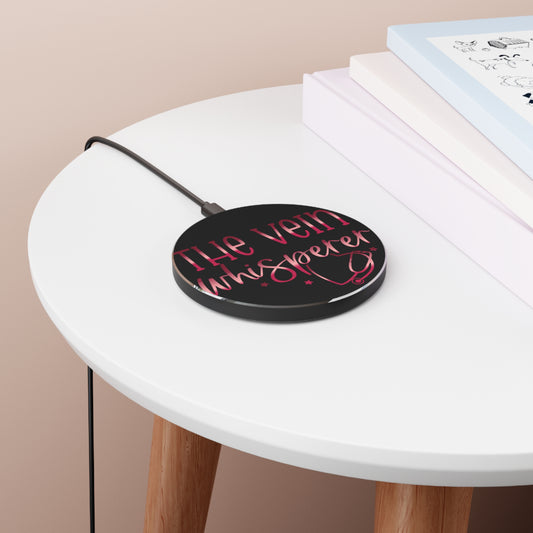 The Vein Whisperer Wireless Charger | Fast Charging Pad for Healthcare Professionals