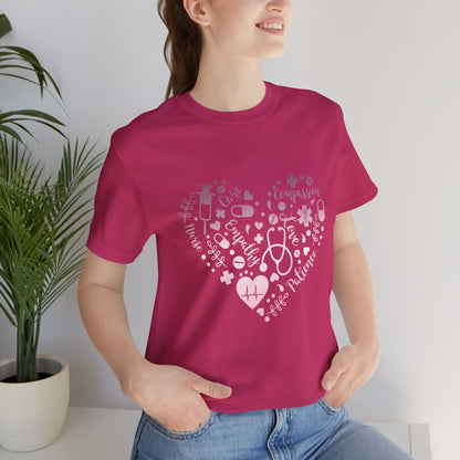 Nurse Heart rose gold