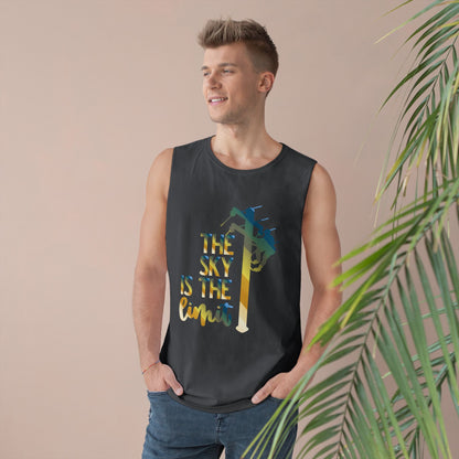 Lineman Tank - the-sky-is-the-limit-lineman colored chrome