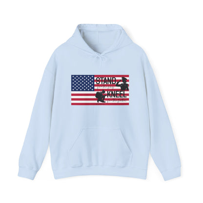 Gildan Stand for the Flag, Kneel for the Fallen Hoodie (Female)