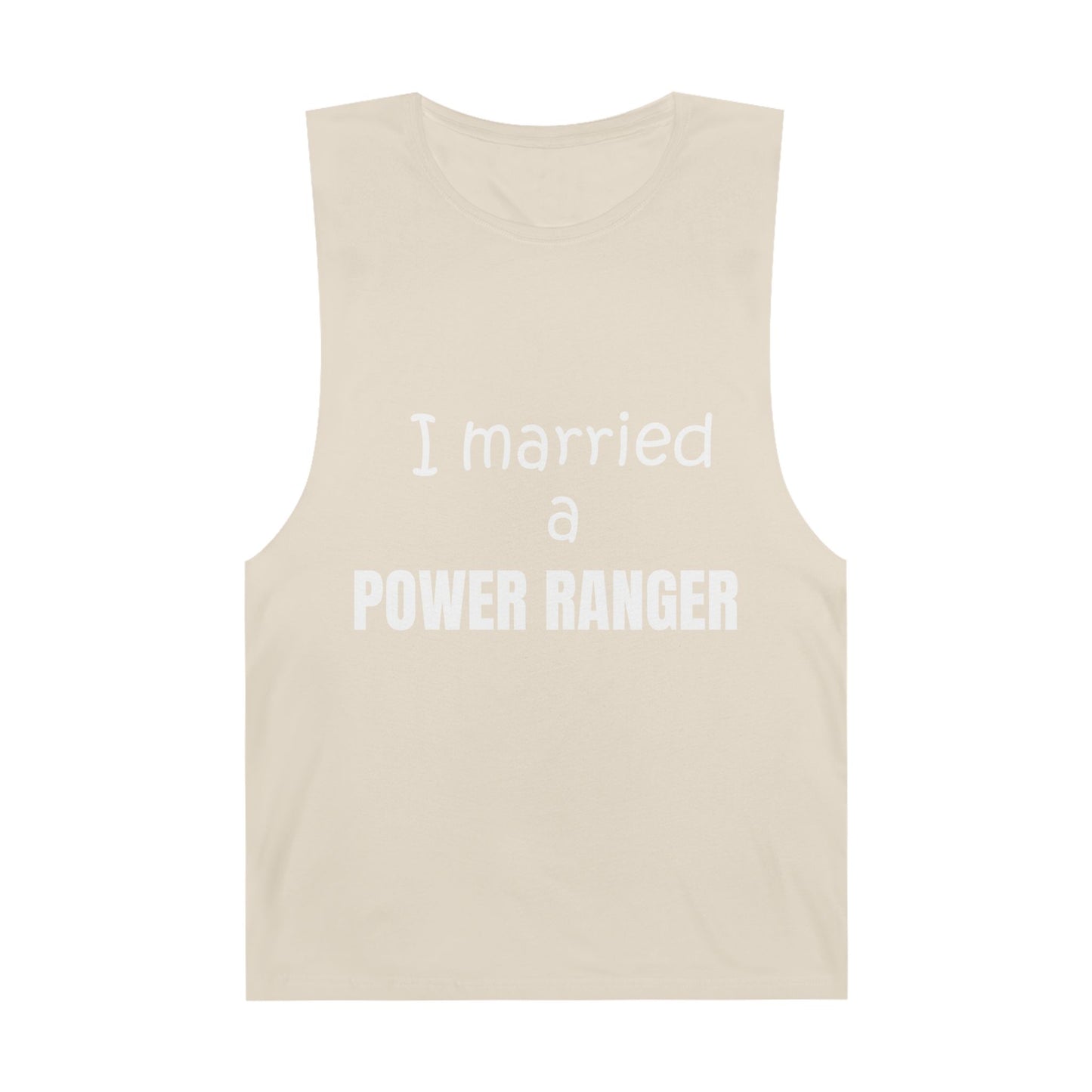 Lineman Tank- Married a Power Ranger white