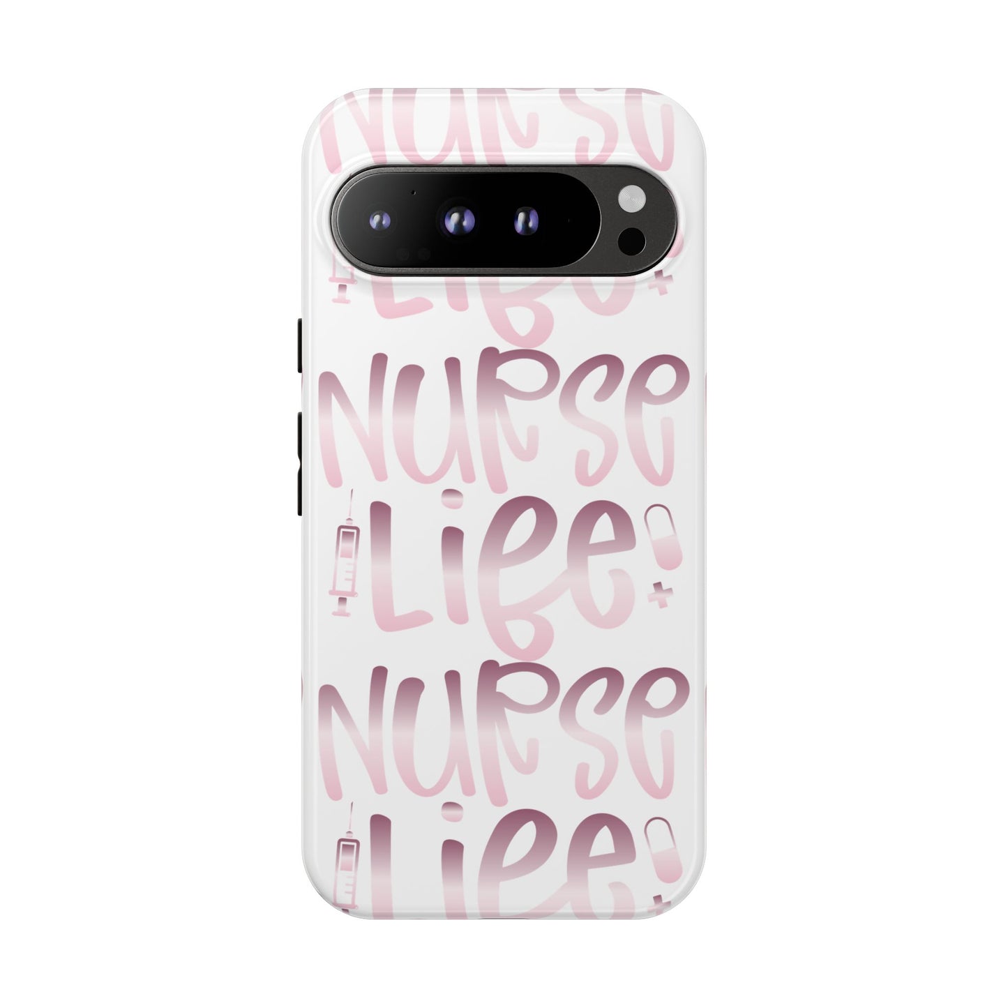 Google Pixel Tough Case - Nurse Life - White
