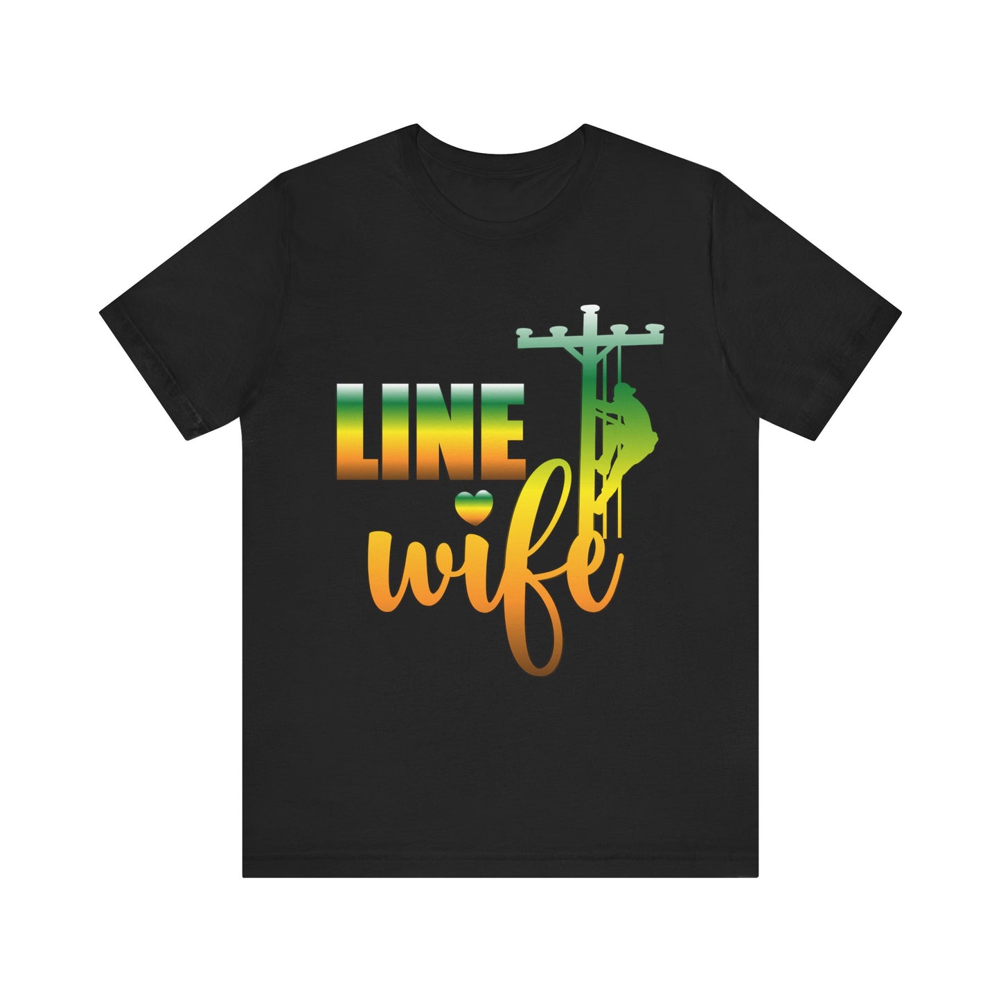 Lineman T-shirt - Line Wife gradient