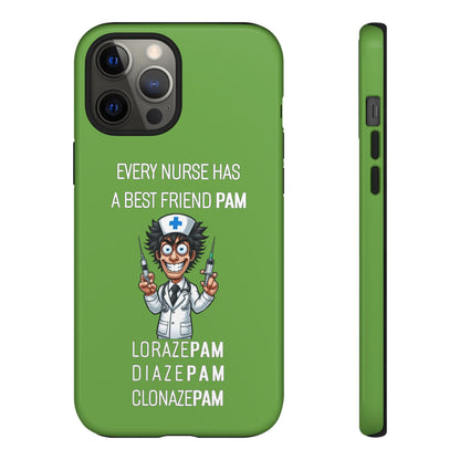 Nurse iPhone Tough Case - Every Nurse Has a Friend Named PAM Design (5) - Green