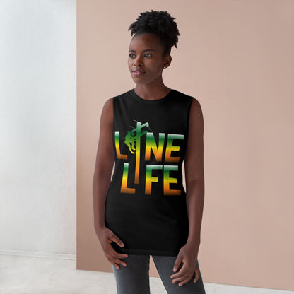 Lineman Tank - lineman-life gradient