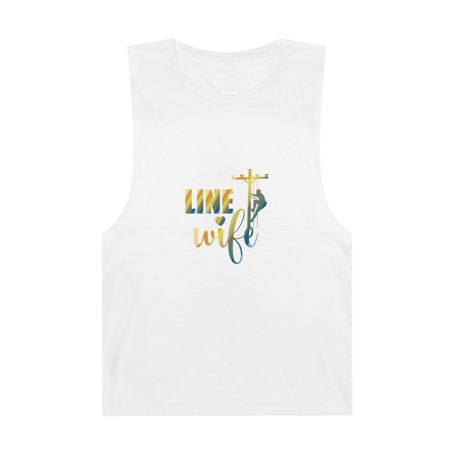 Lineman Tank - Line Wife colored chrome