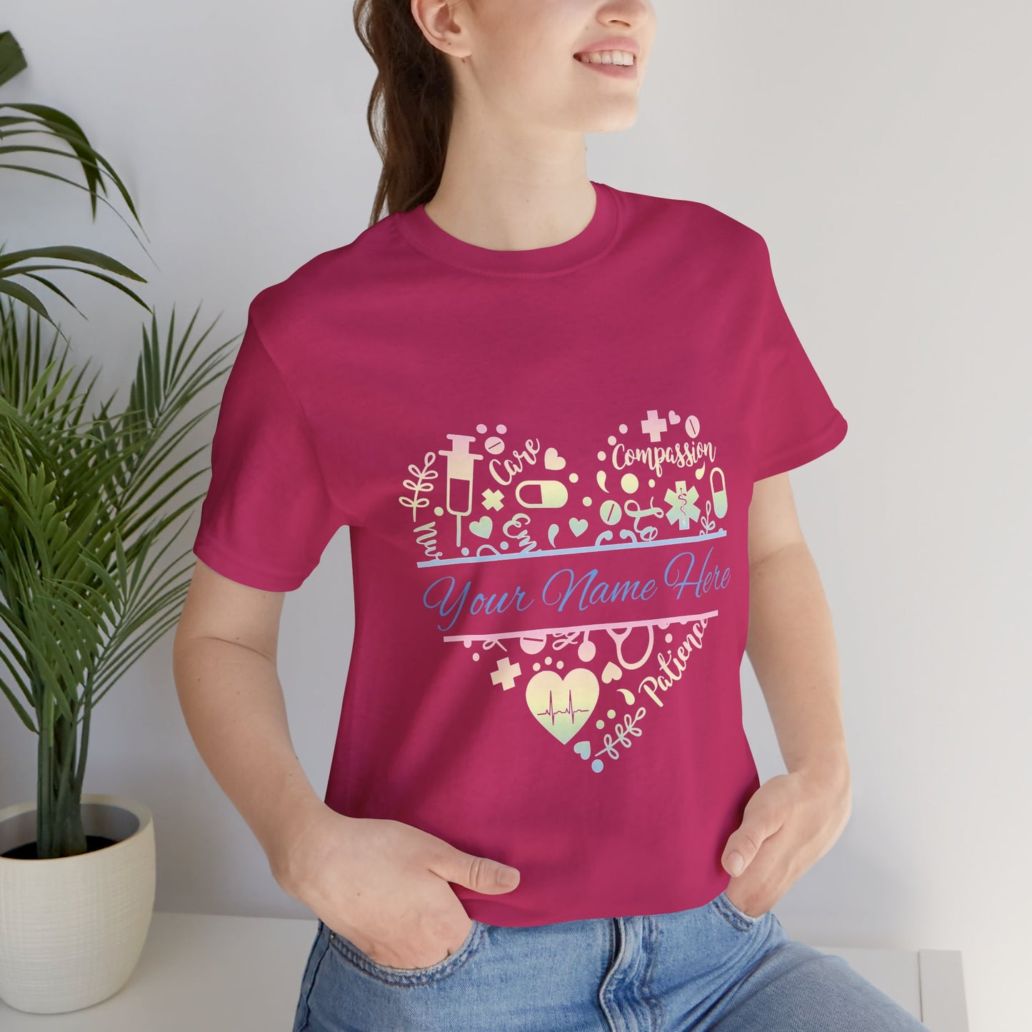 Monogram Heart pastel