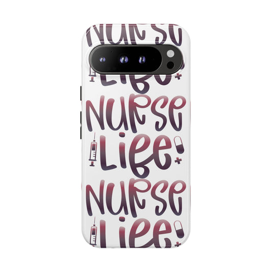 Google Pixel Tough Case - Nurse Life - White