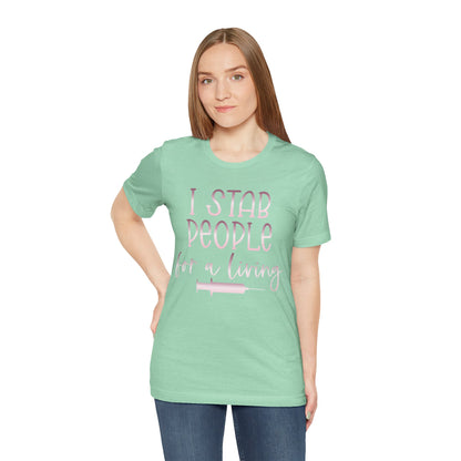 I Stab People For a Living rose gold