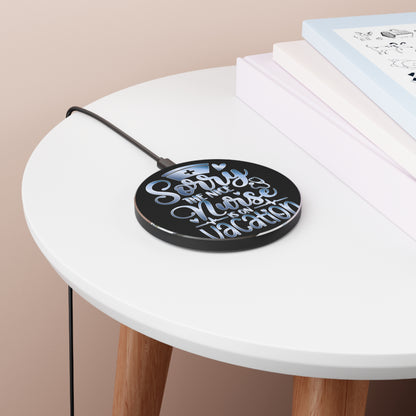Nice Nurse Vacation Wireless Charger | Fast Charging Pad for Healthcare Professionals