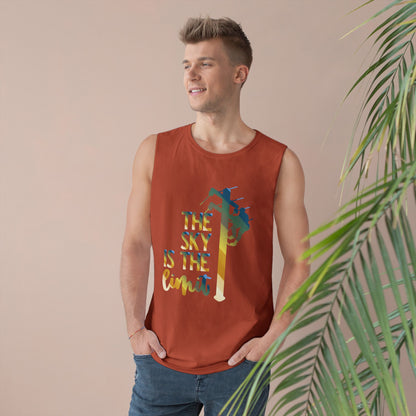 Lineman Tank - the-sky-is-the-limit-lineman colored chrome