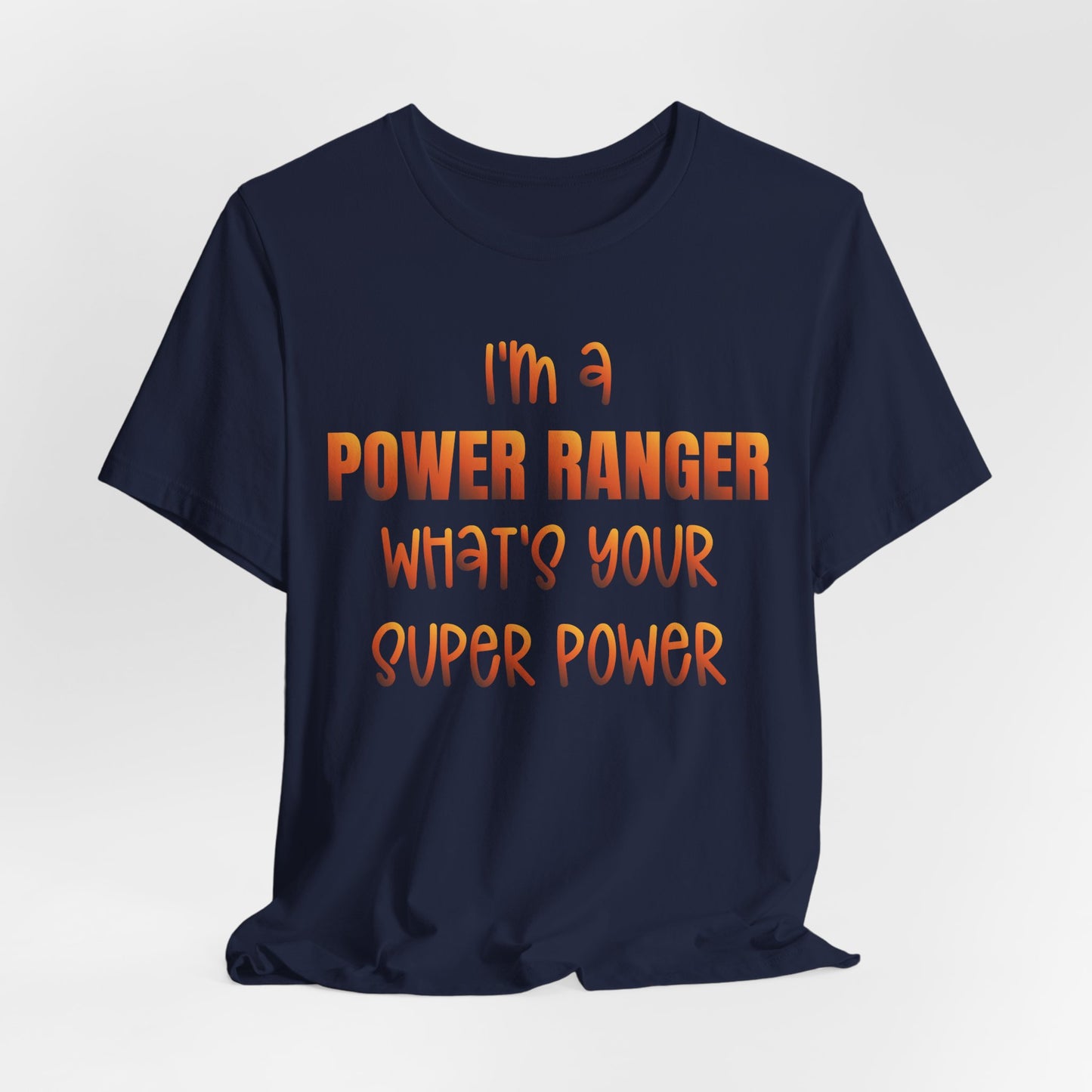 Lineman T-shirt - power ranger super power sky 24