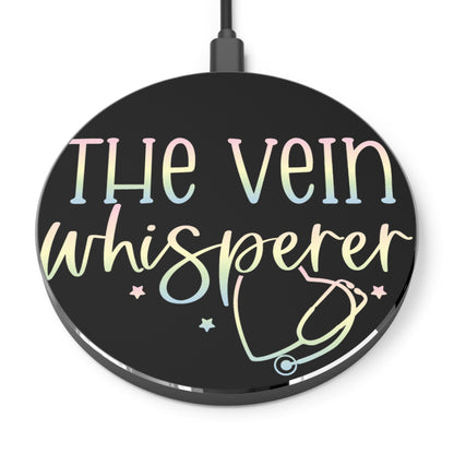 The Vein Whisperer Wireless Charger | Fast Charging Pad for Healthcare Professionals