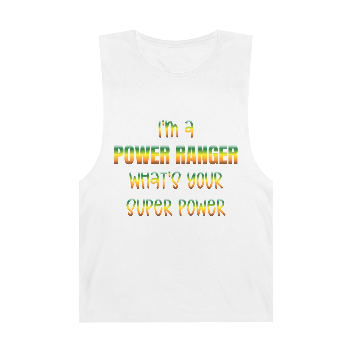 Lineman Tank - power ranger super power gradient