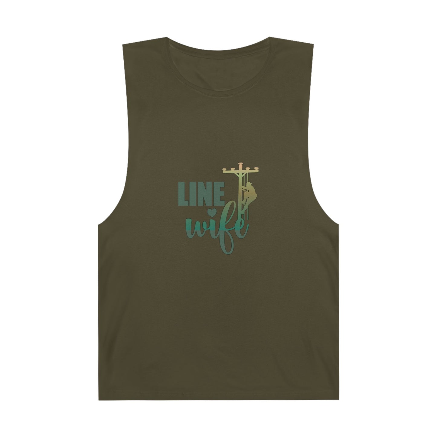 Lineman Tank - Line Wife copper patina
