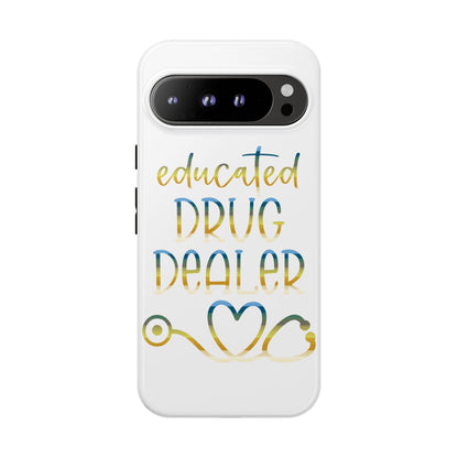 Google Pixel Tough Case - Educated Drug Dealer - White
