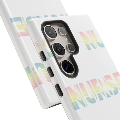 Samsung Tough Case - Nurse Pulse - White