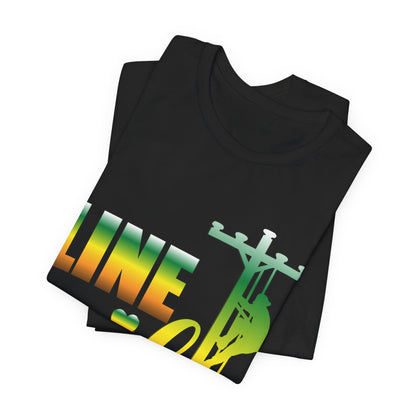 Lineman T-shirt - Line Wife gradient