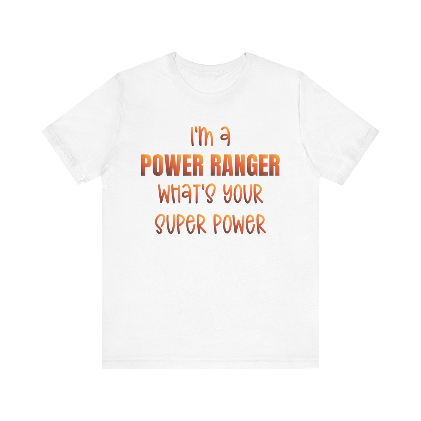 Lineman T-shirt - power ranger super power sky 24