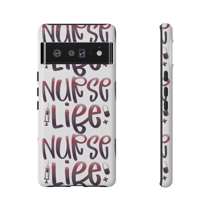 Google Pixel Tough Case - Nurse Life - White