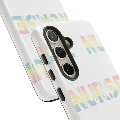 Samsung Tough Case - Nurse Pulse - White