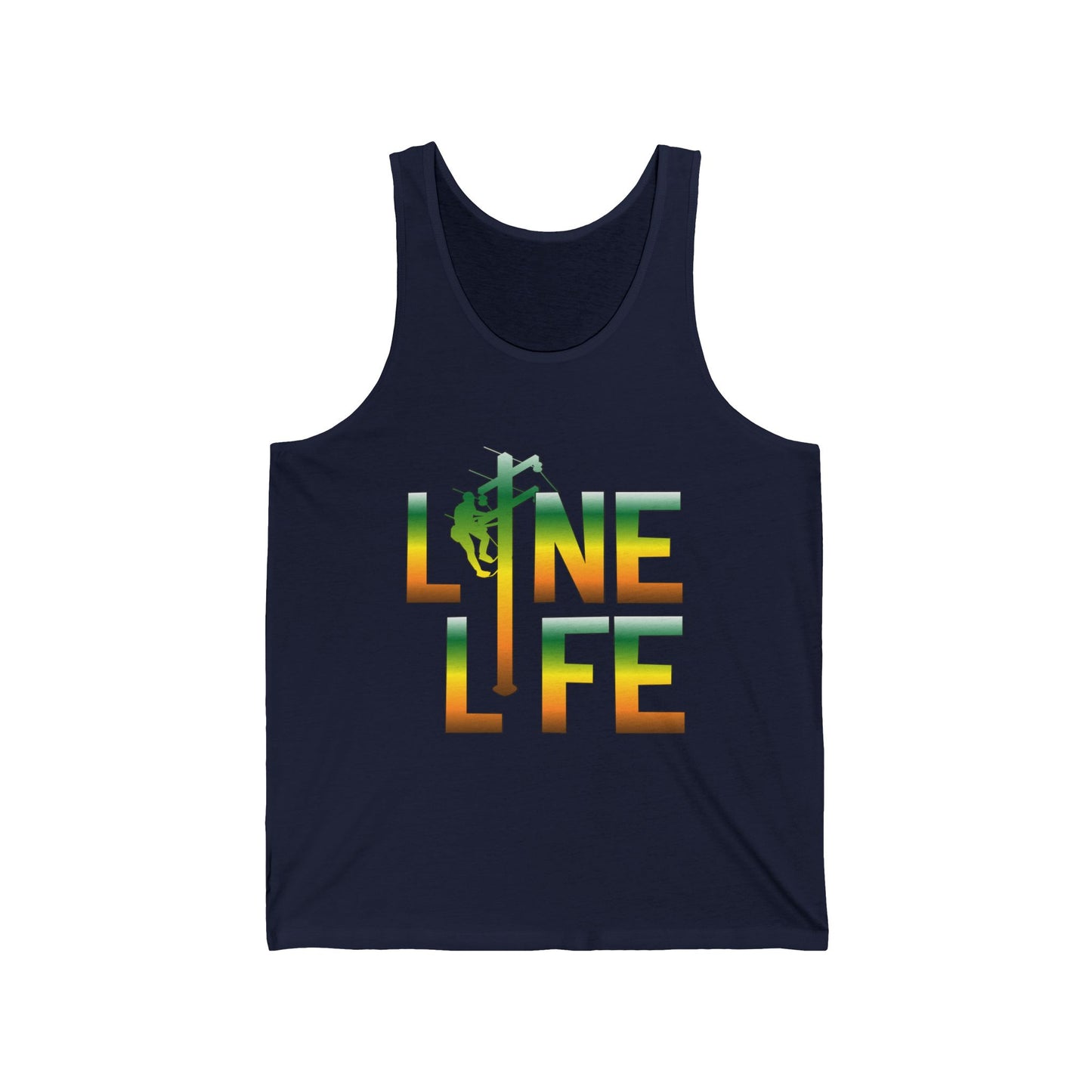 Lineman T-shirt - lineman-life gradient