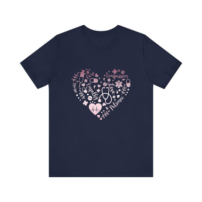 Nurse Heart rose gold