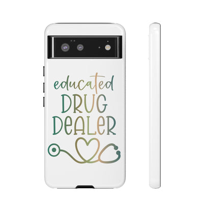 Google Pixel Tough Case - Educated Drug Dealer - White