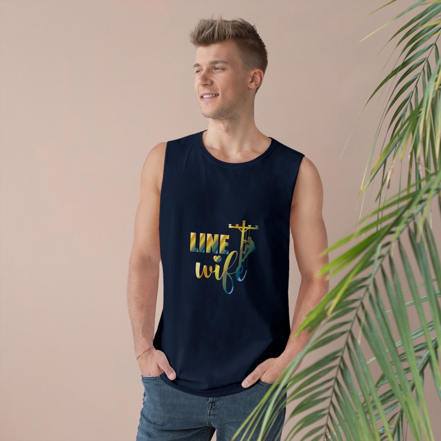 Lineman Tank - Line Wife colored chrome