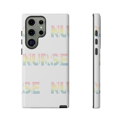 Samsung Tough Case - Nurse Pulse - White