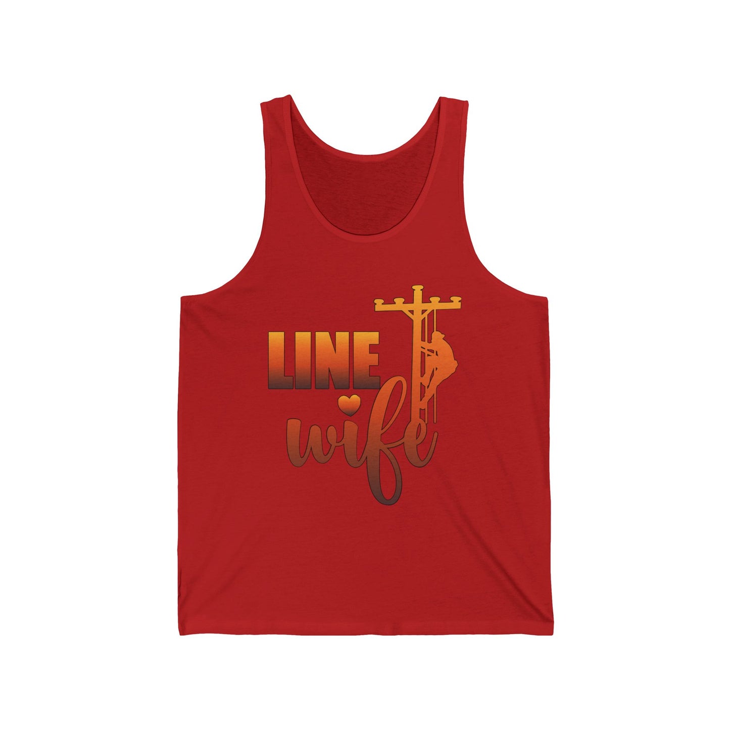 Lineman Tank - Line Wife sky 24