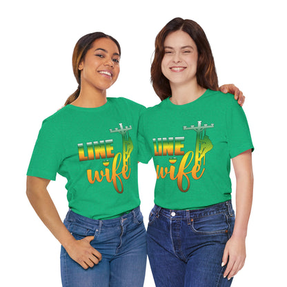 Lineman T-shirt - Line Wife gradient