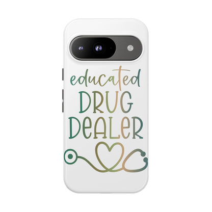 Google Pixel Tough Case - Educated Drug Dealer - White