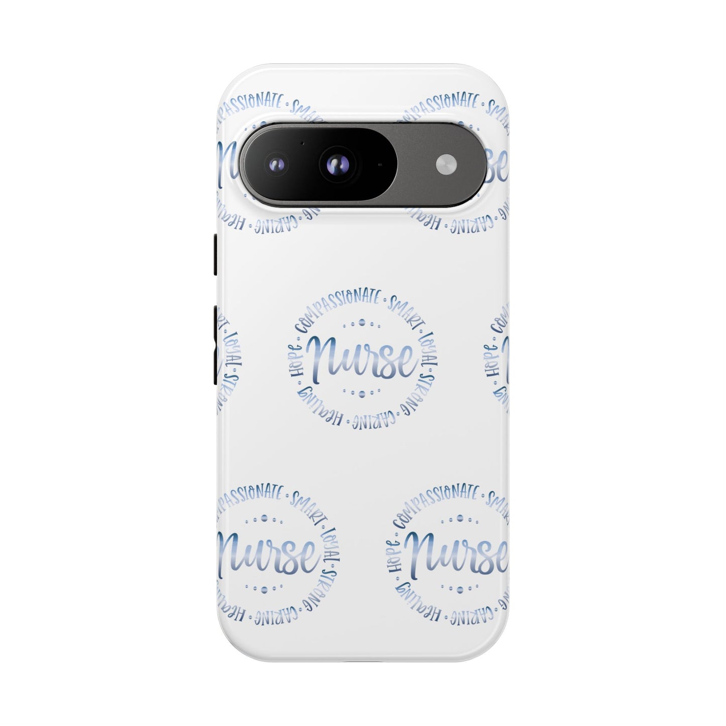 Google Pixel Tough Case - Nurse Circle  - White